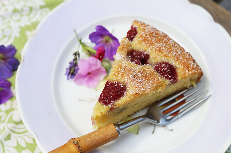 Martha's Vineyard Magazine | Fruit-Topped Lemon Ricotta Snack Cake