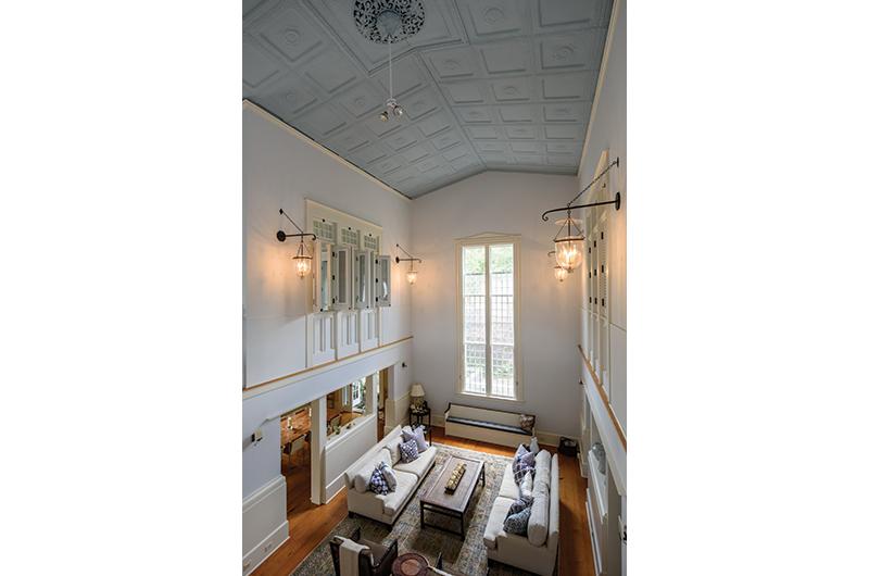 The building has been redesigned into a comfortable and functional family space.