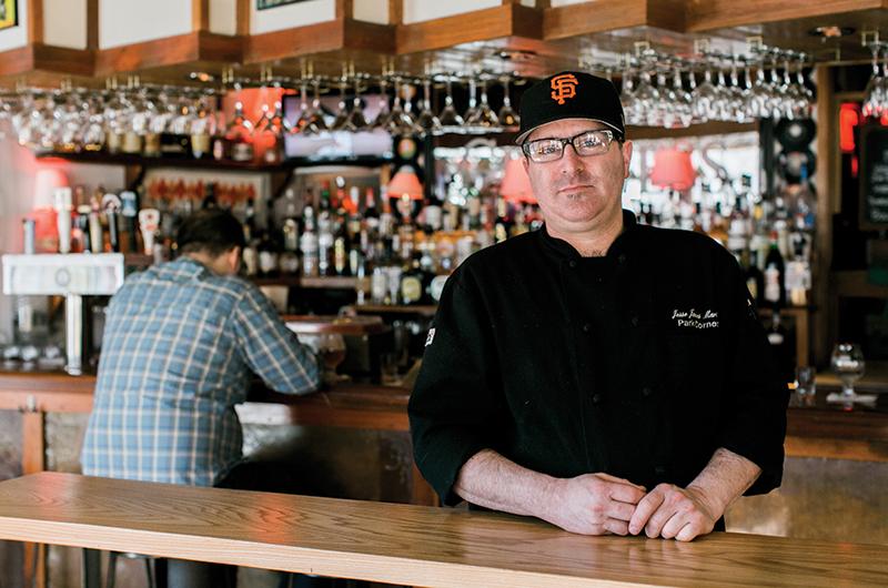 Jesse Martin, owner of Park Corner.