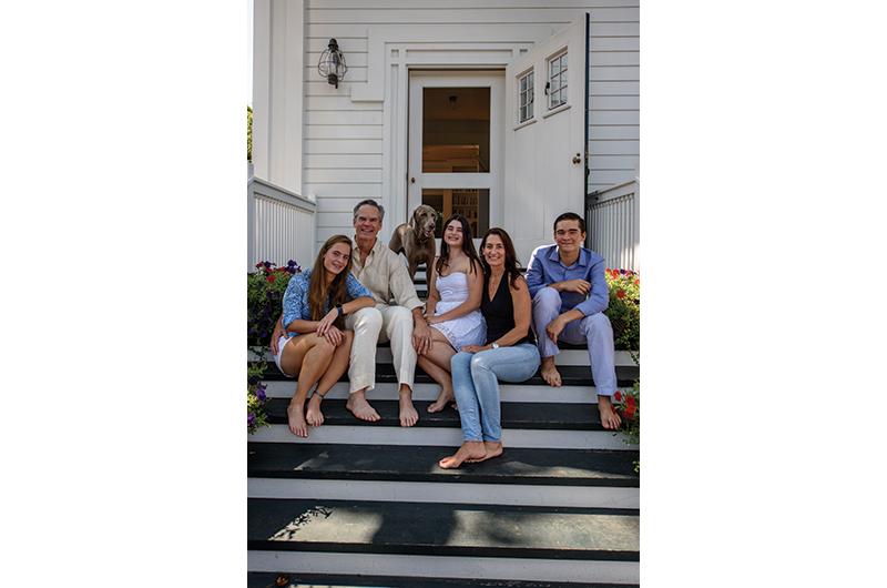 Jeffrey and Christine McCormick with daughters Kristen and Jacqueline and son Aiden.