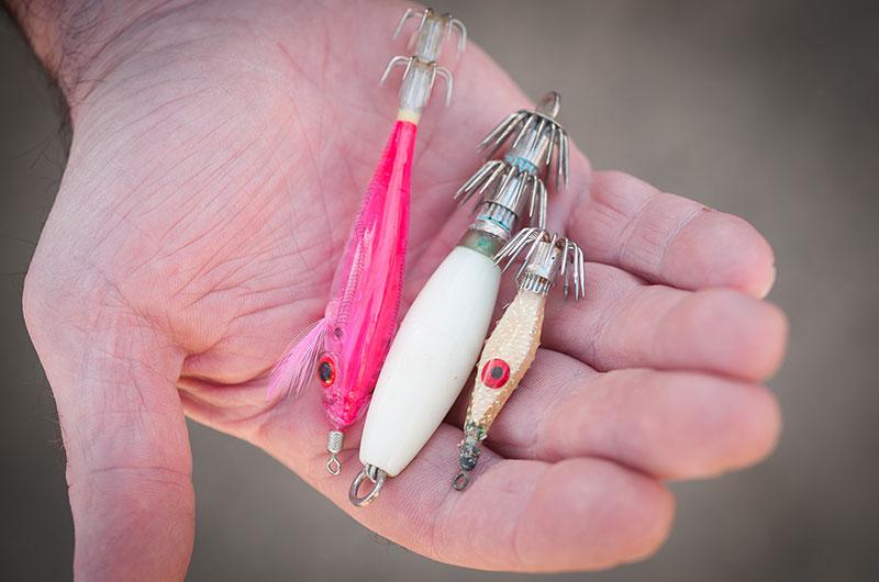 Large Luminous Squid Jig hooks Deep Sea Underwater Catch Big Squids Lure  Tackle