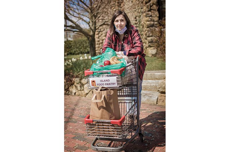 Kayte Morris, executive director for the Island Food Pantry.