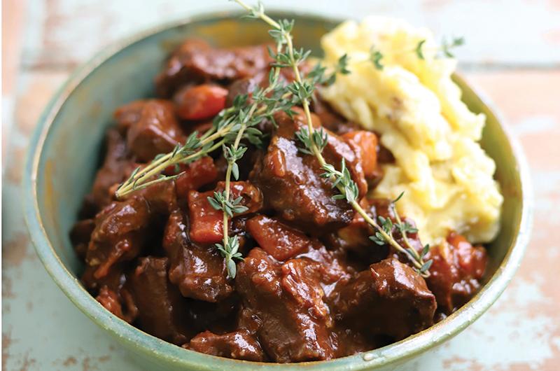 Venison Bourguignon is a favorite dish in the Athearn household.