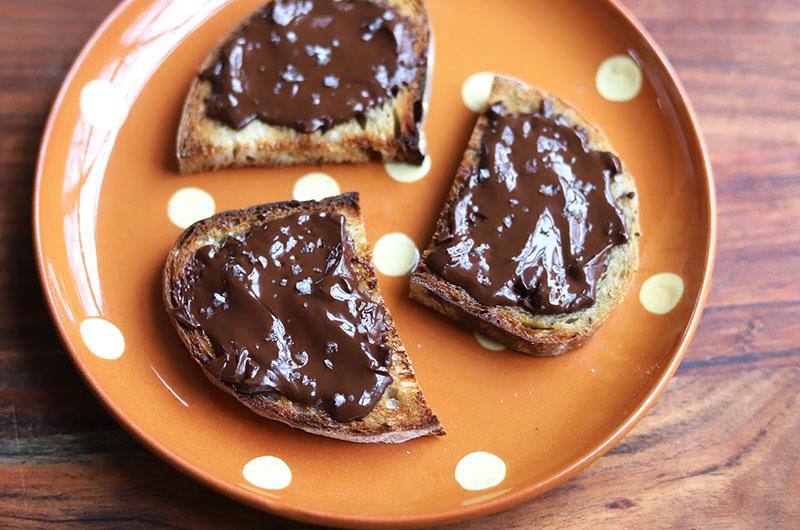 Chocolate Peanut Butter Toast Recipe