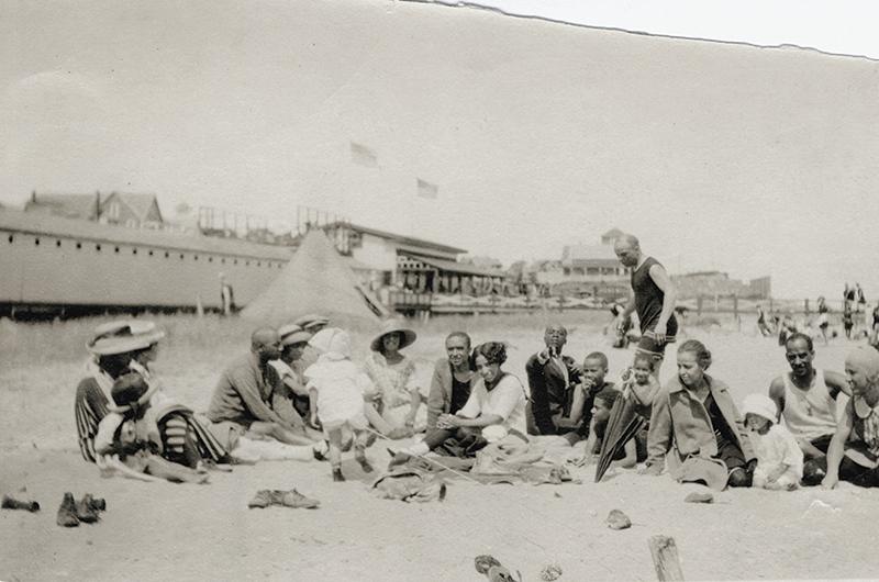 A shared social experience
every summer at Shearer Cottage was a big draw for visitors, who often became friends and together enjoyed Vineyard pursuits such as a trip to the beach or a drive to the Gay Head Cliffs.