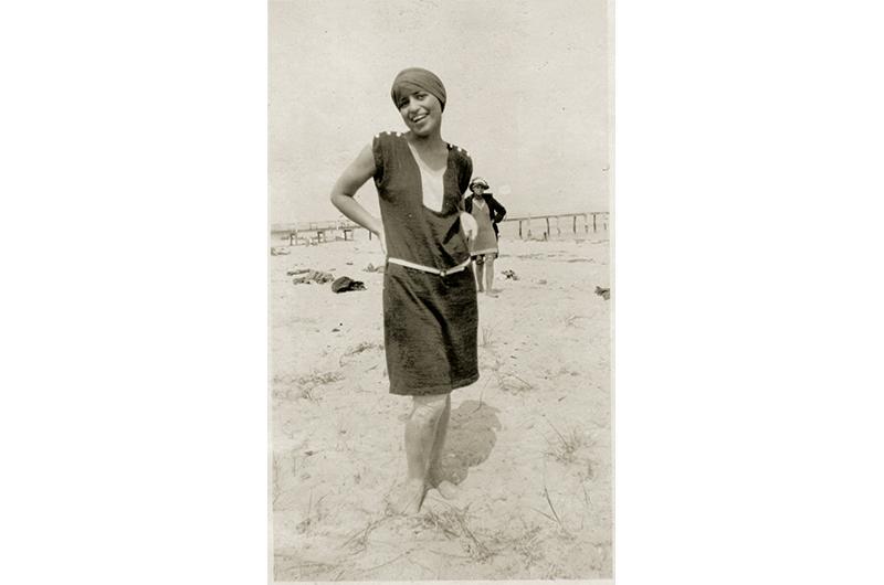 This unidentified 1920s guest (“A beauty!”) ended up in the family album