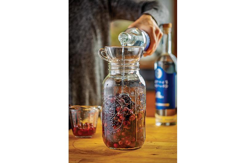 You can make beach plum liqueur.