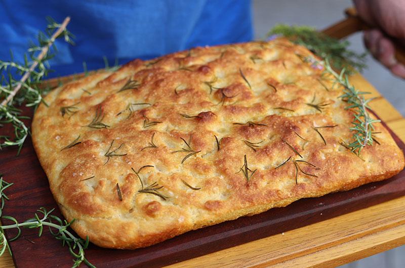 Focaccia (NO Kneading!) - Chelsea's Messy Apron