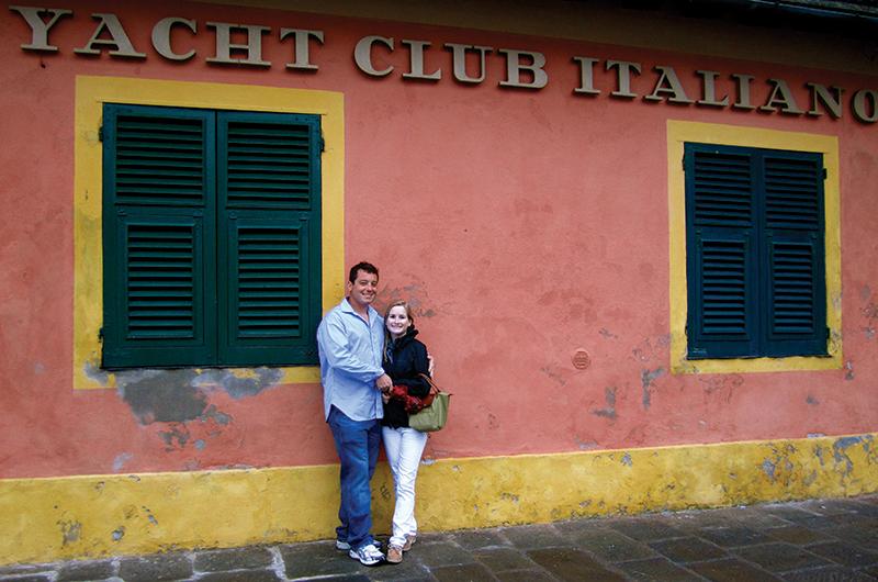 Alex Morrison and Maggie Brogan visited Italy last year, though they couldn’t tour the Colosseum because of Occupy Rome protests there.