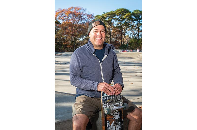 Erik Albert was one of the key players in getting the skatepark built, and has served as MVSA president.