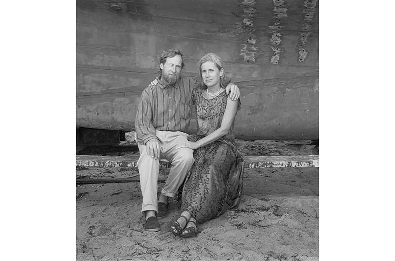 Nathaniel and Pam Benjamin, Martha’s Vineyard, 1993.