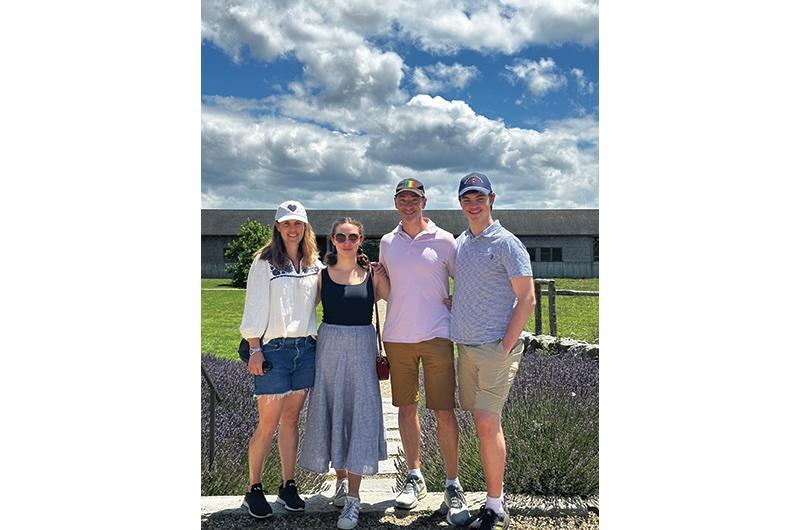 The Rosenthals have spent summers on the Vineyard since the mid 2000s.