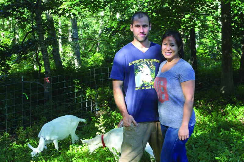 Blame the Kids: Joe van Nes and Kristine Patnugot went pro when their herd unexpectedly grew.