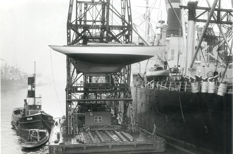Though designed in Padanaram on Buzzards Bay with New England waters in mind, most of the Concordia hulls were built in Germany.